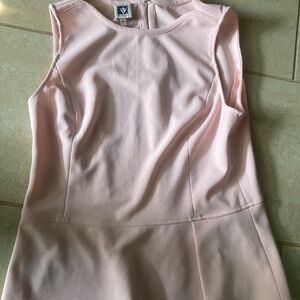Anne Klein Light Pink Mini Dress